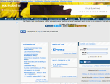 Tablet Screenshot of ma-planete.com